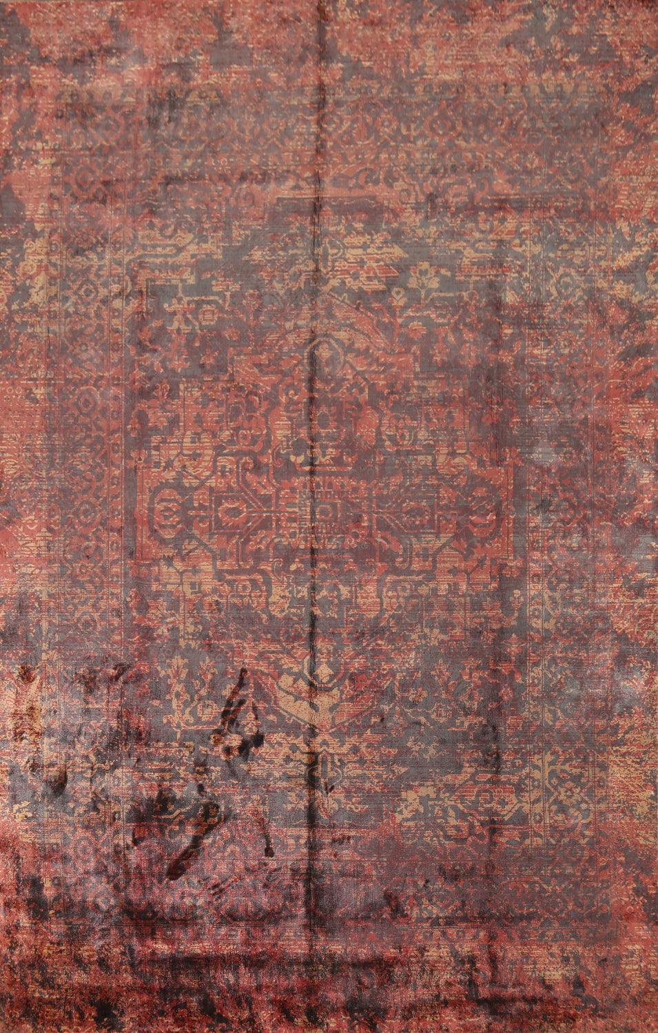 Handmade Wool Indian Abstract Area Rug 8x12