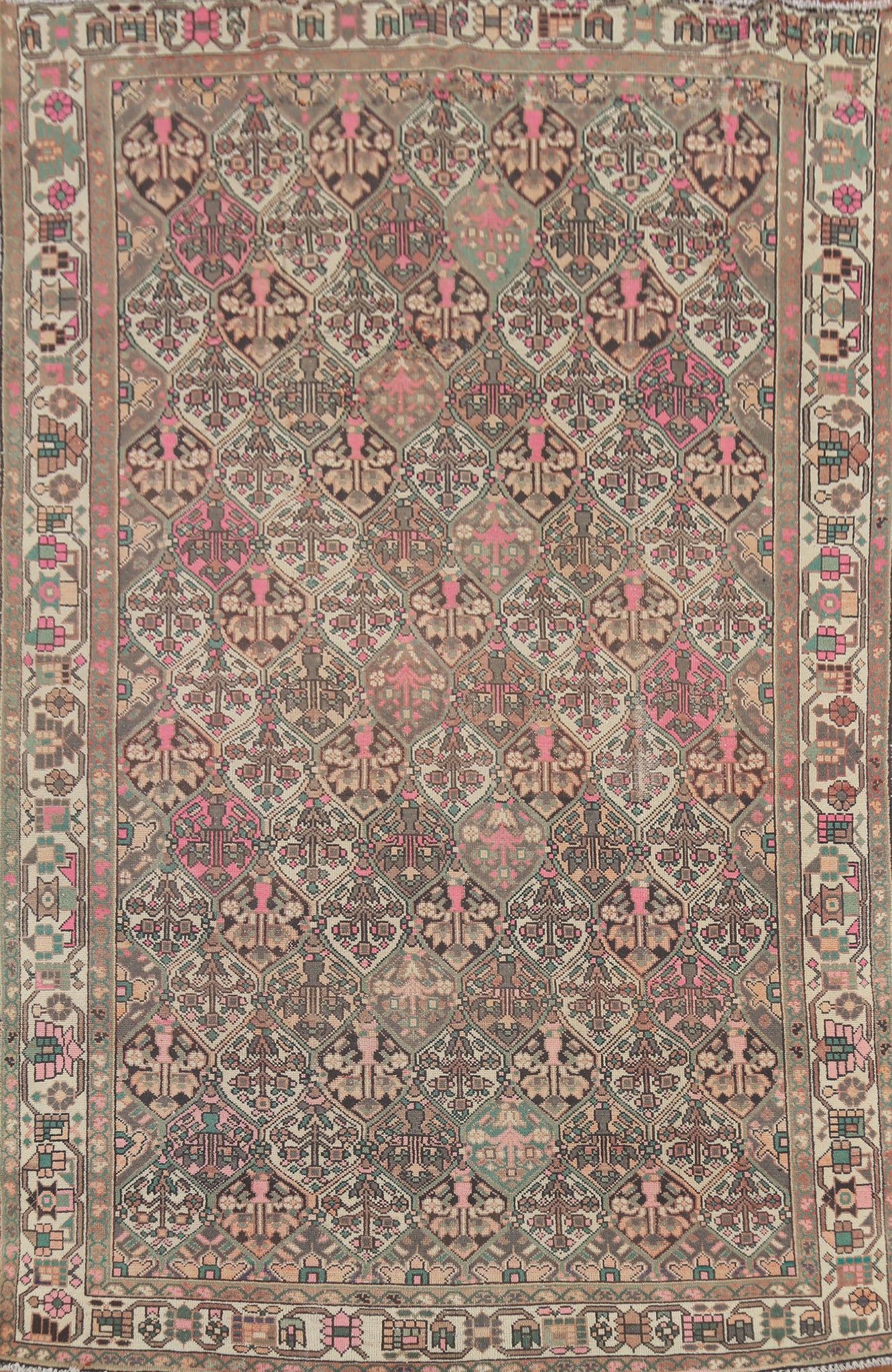 Garden Design Bakhtiari Persian Area Rug 7x10
