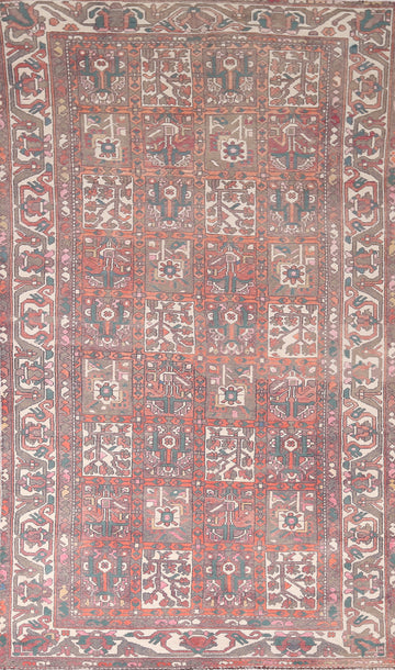 Garden Design Bakhtiari Persian Area Rug 5x10