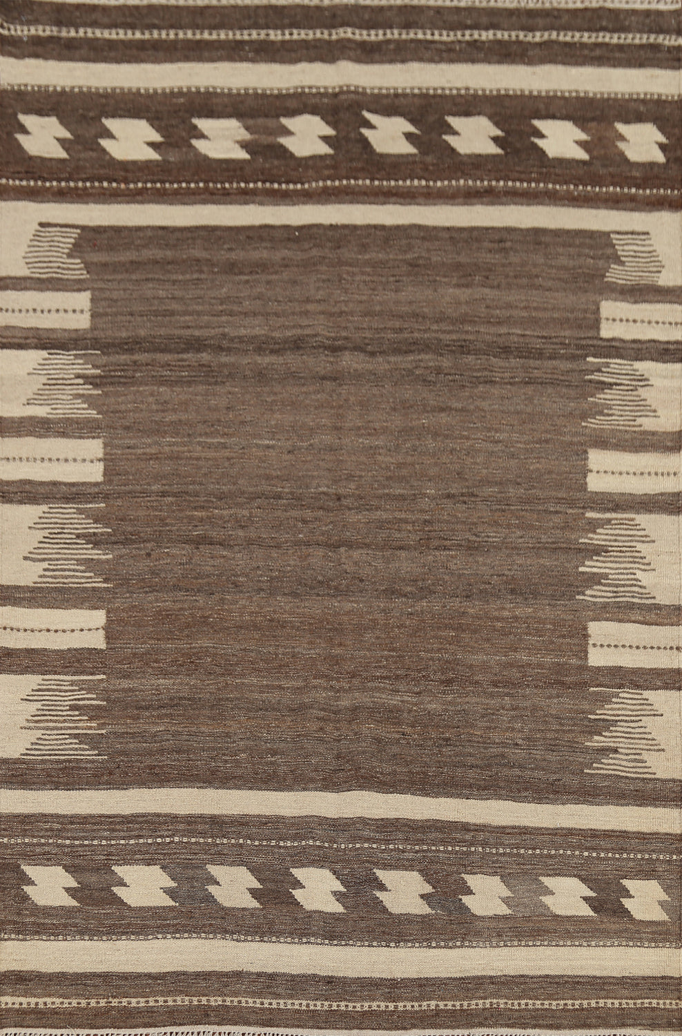 Nomadic Flat Weave Kilim Persian Area Rug 5x8