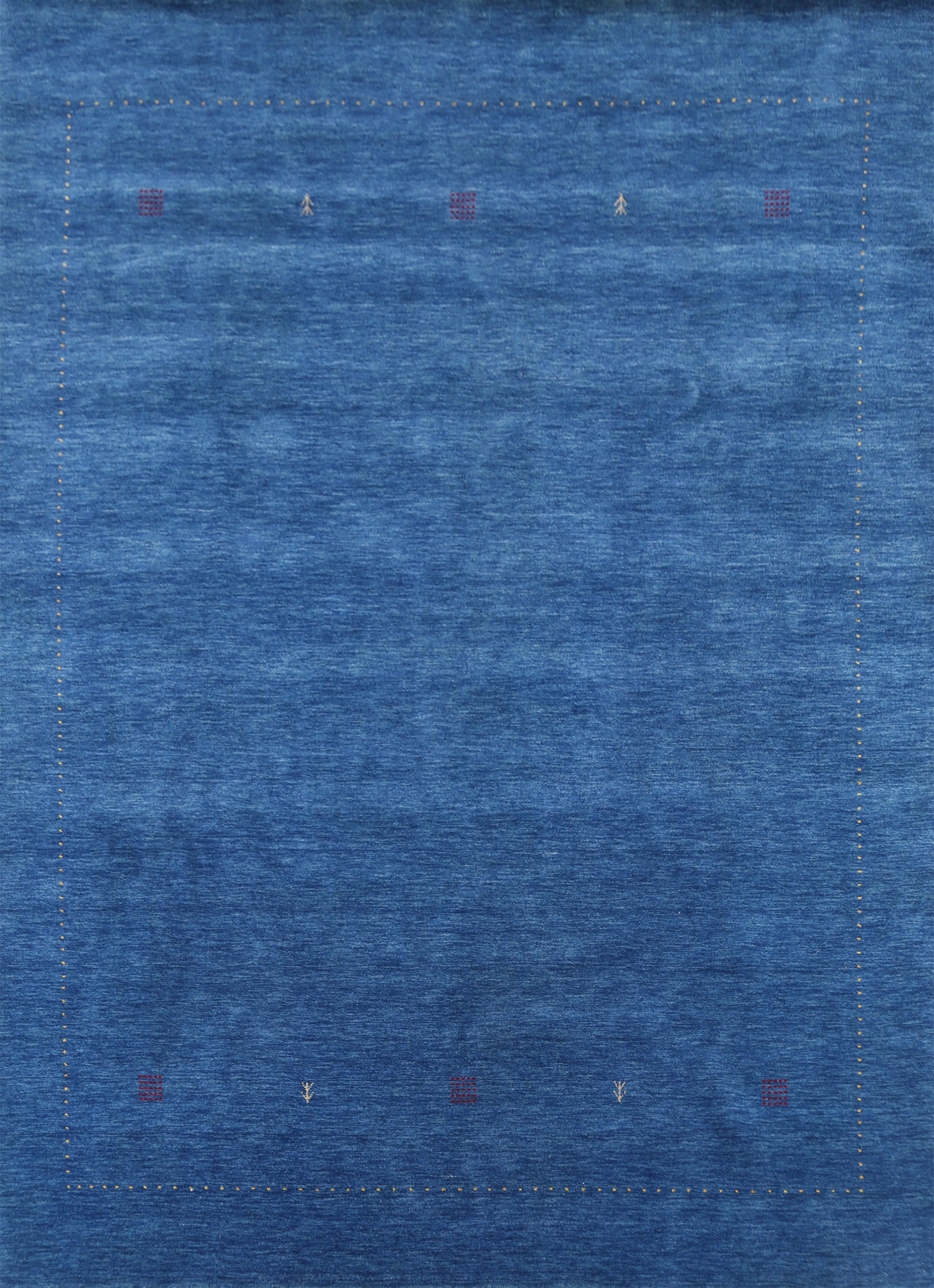 Blue Tribal Gabbeh Oriental Area Rug 8x10