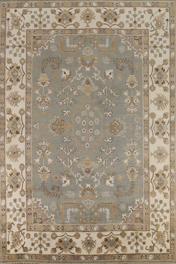 Handmade Wool Oushak Indian Area Rug 9x12