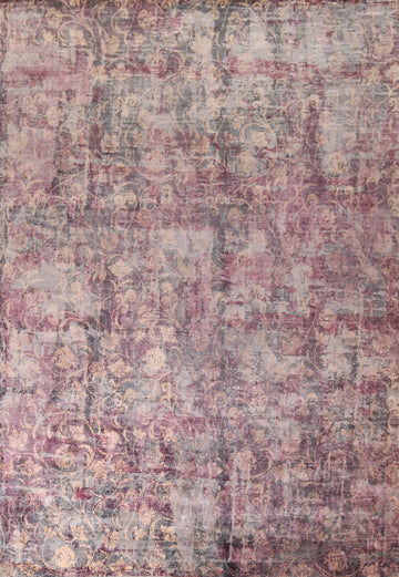 All-Over Handmade Abstract Modern Large Rug 12x15