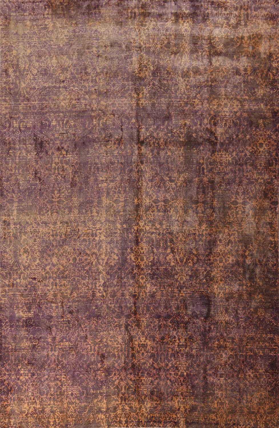 Contemporary Wool Art & Craft Indian Area Rug 10x13
