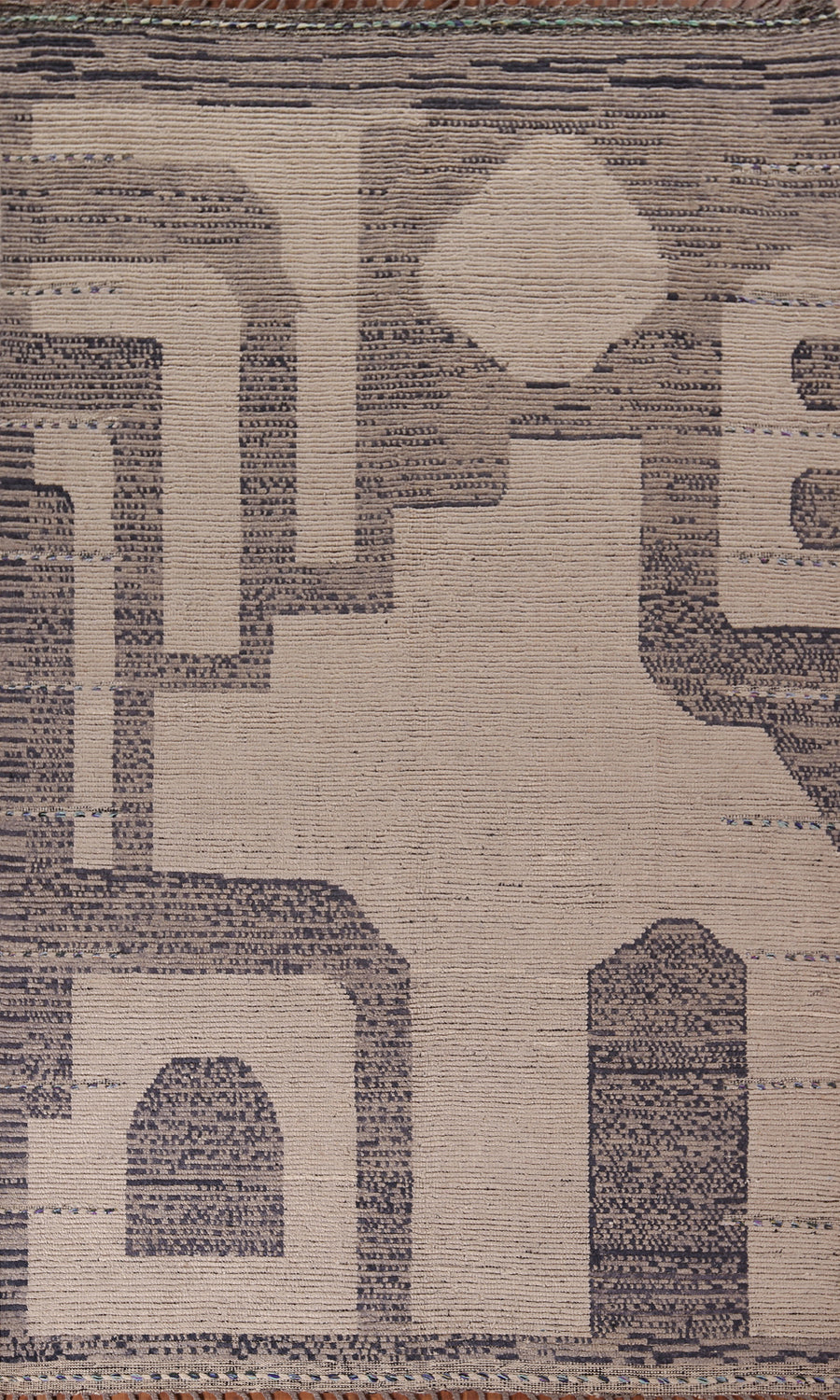 Handmade Wool Moroccan Oriental Area Rug 7x11