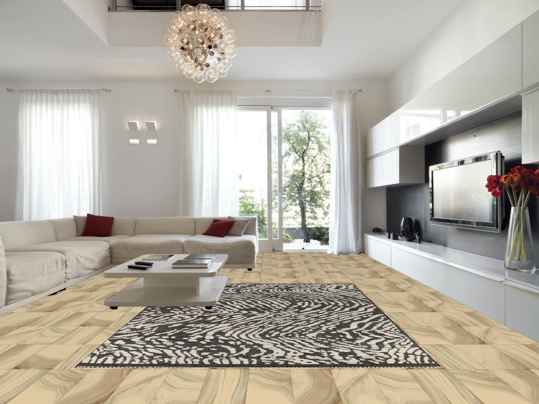 Handmade Wool Moroccan Abstract Area Rug 9x13