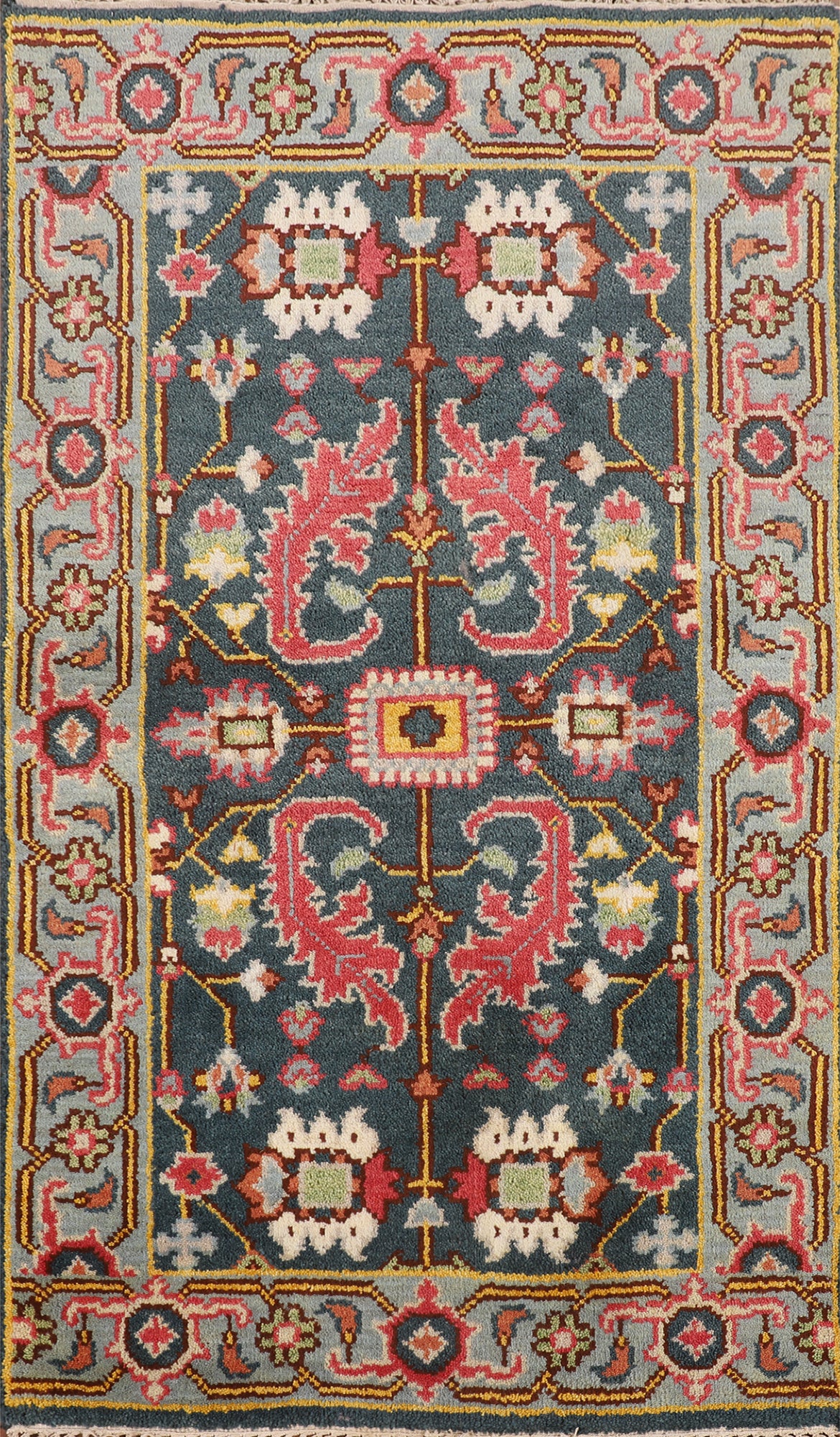 Handmade Wool Oushak Oriental Rug 3x5