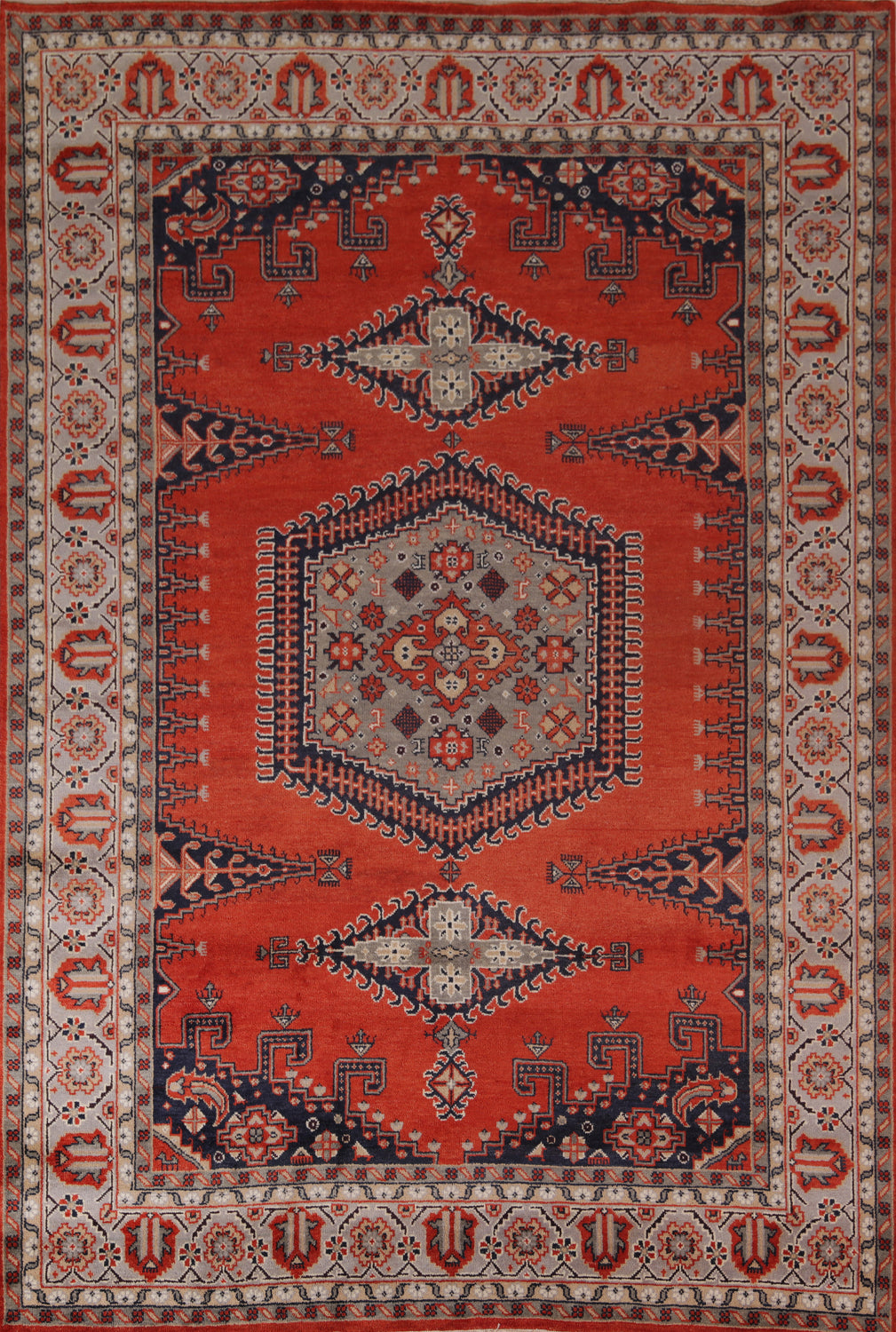 Handmade Wool Viss Oriental Area Rug 9x12