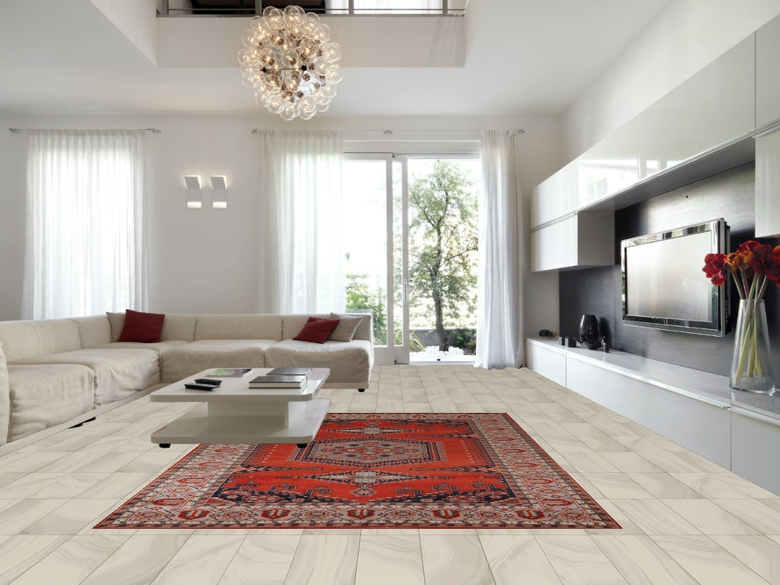 Handmade Wool Viss Oriental Area Rug 9x12