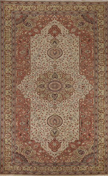 Handmade Floral Anatolian Oriental Area Rug 8x12