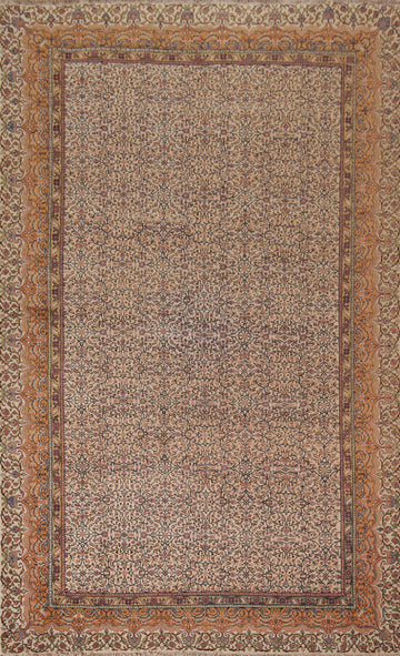 All-Over Floral Anatolian Turkish Area Rug 7x10