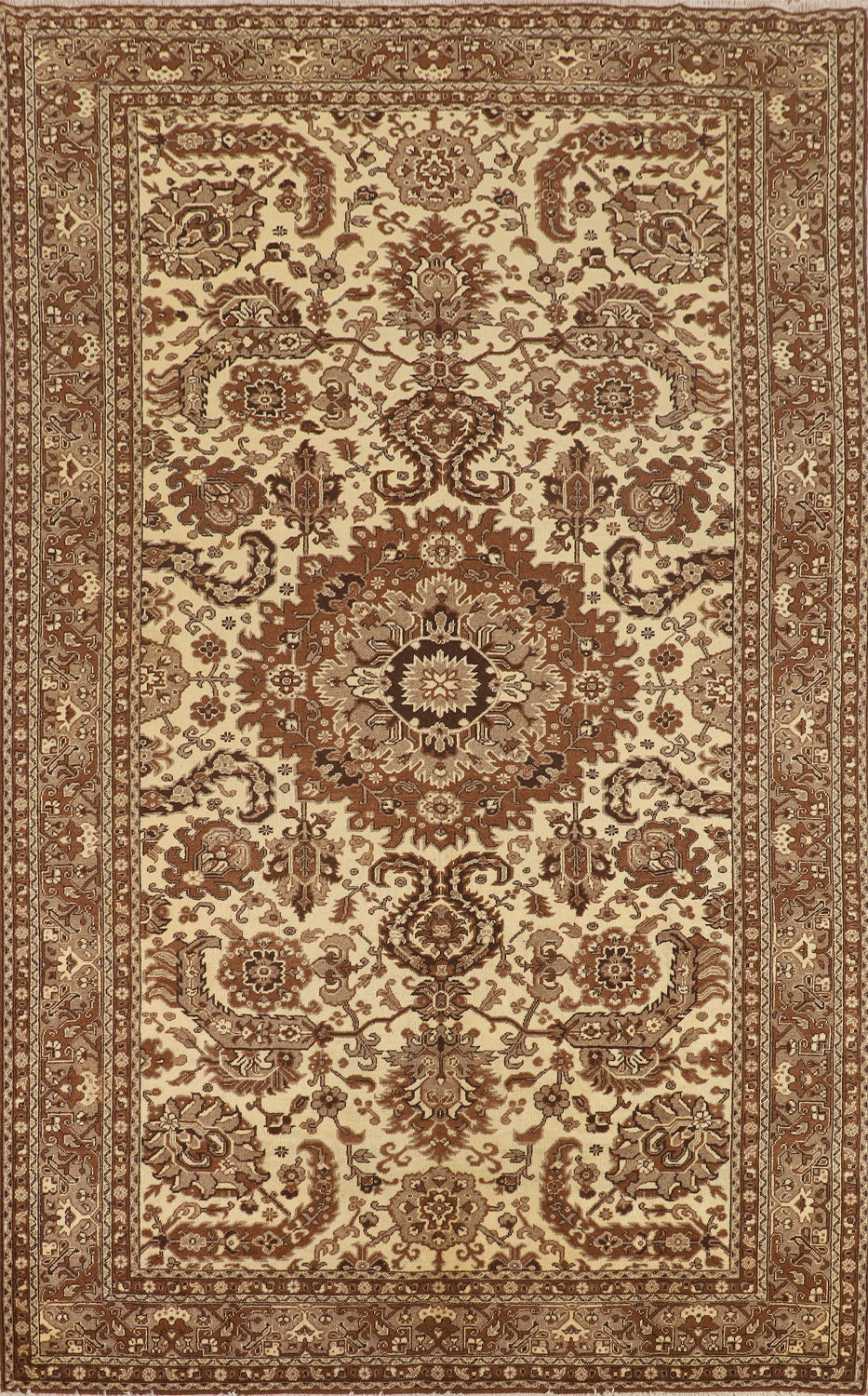 Handmade Wool Anatolian Turkish Area Rug 6x9
