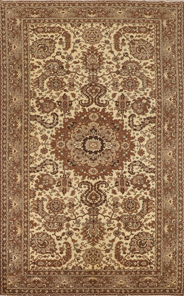Handmade Wool Anatolian Turkish Area Rug 6x9