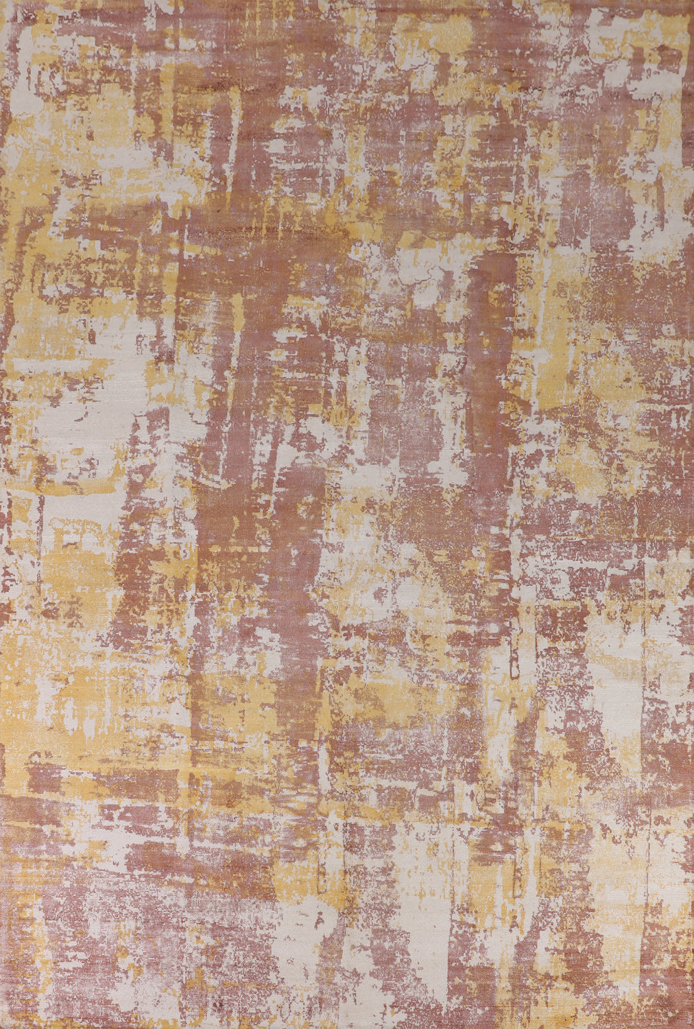 All-Over Contemporary Wool Abstract Area Rug 9x12