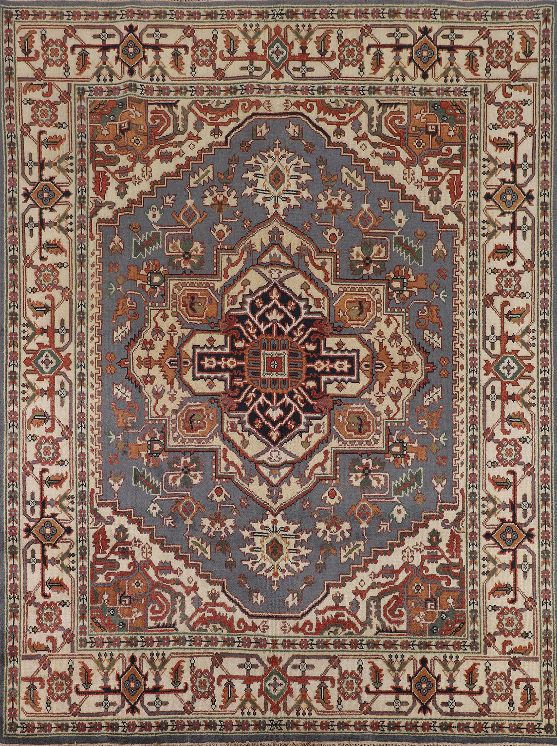 Geometric Heriz Serapi Oriental Area Rug 8x10