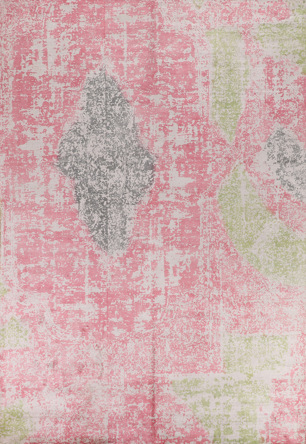 Abstract Hand-made Living Room Area Rug 9x12