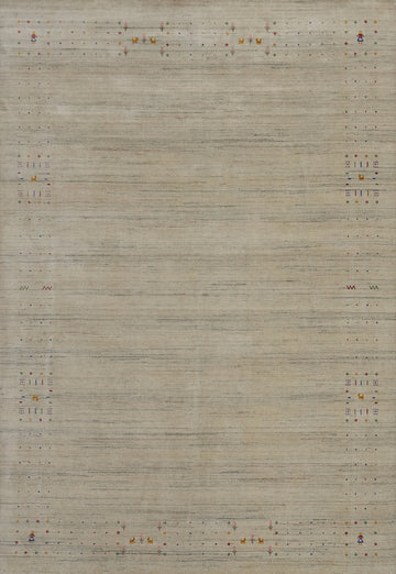 Tribal Gabbeh Indian Living Room Area Rug 9x12
