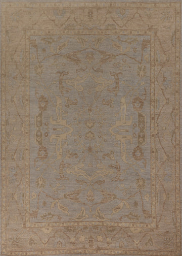 Vegetable Dye Oushak Living Room Area Rug 8x10