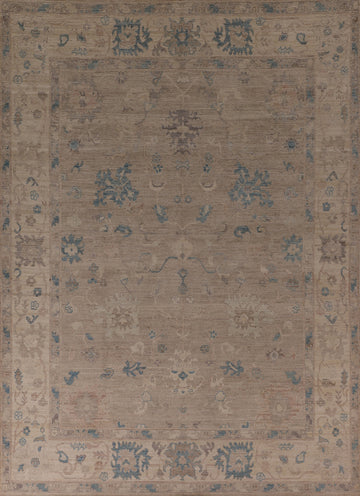 Vegetable Dye Oushak Living Room Area Rug 8x10
