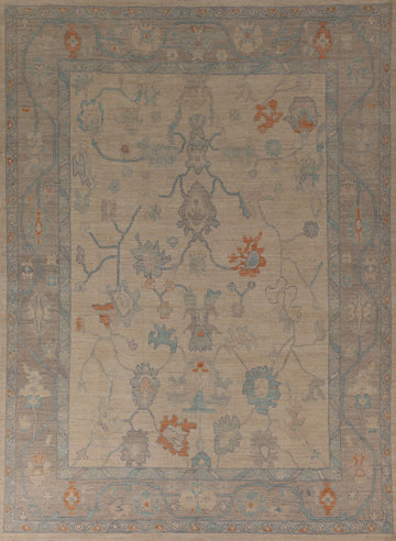 Vegetable Dye Oushak Living Room Area Rug 8x10
