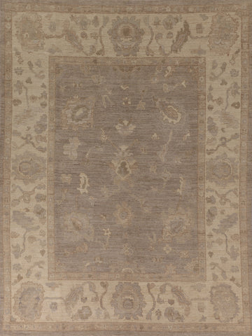 All-Over Vegetable Dye Oushak Living Room Area Rug 8x10