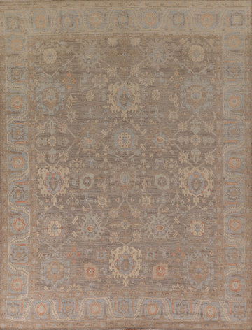 Vegetable Dye Oushak Oriental Area Rug 8x10