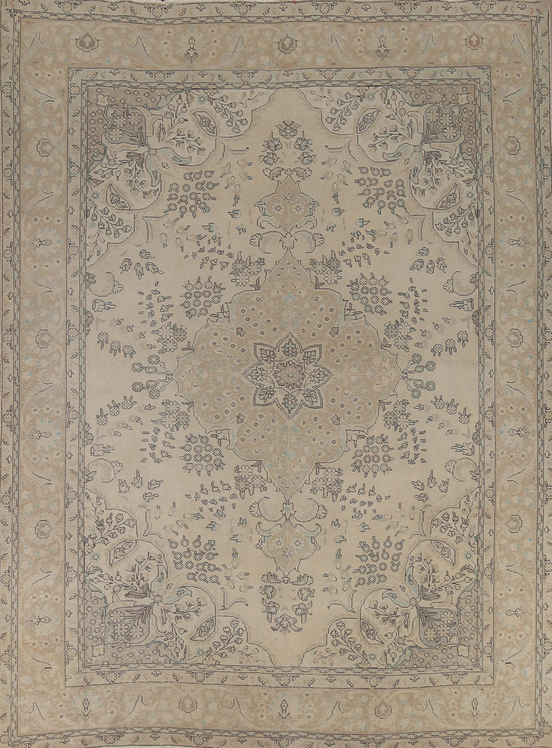 Handmade Wool Tabriz Persian Area Rug 10x12