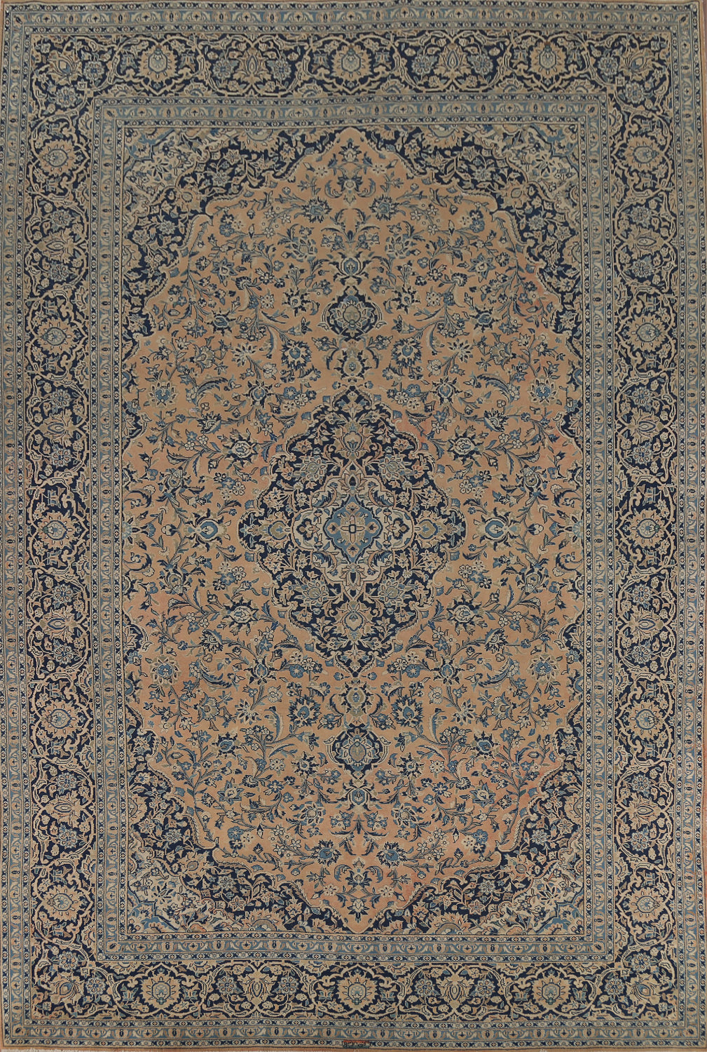 Traditional Floral Najafabad Persian Area Rug 9x13