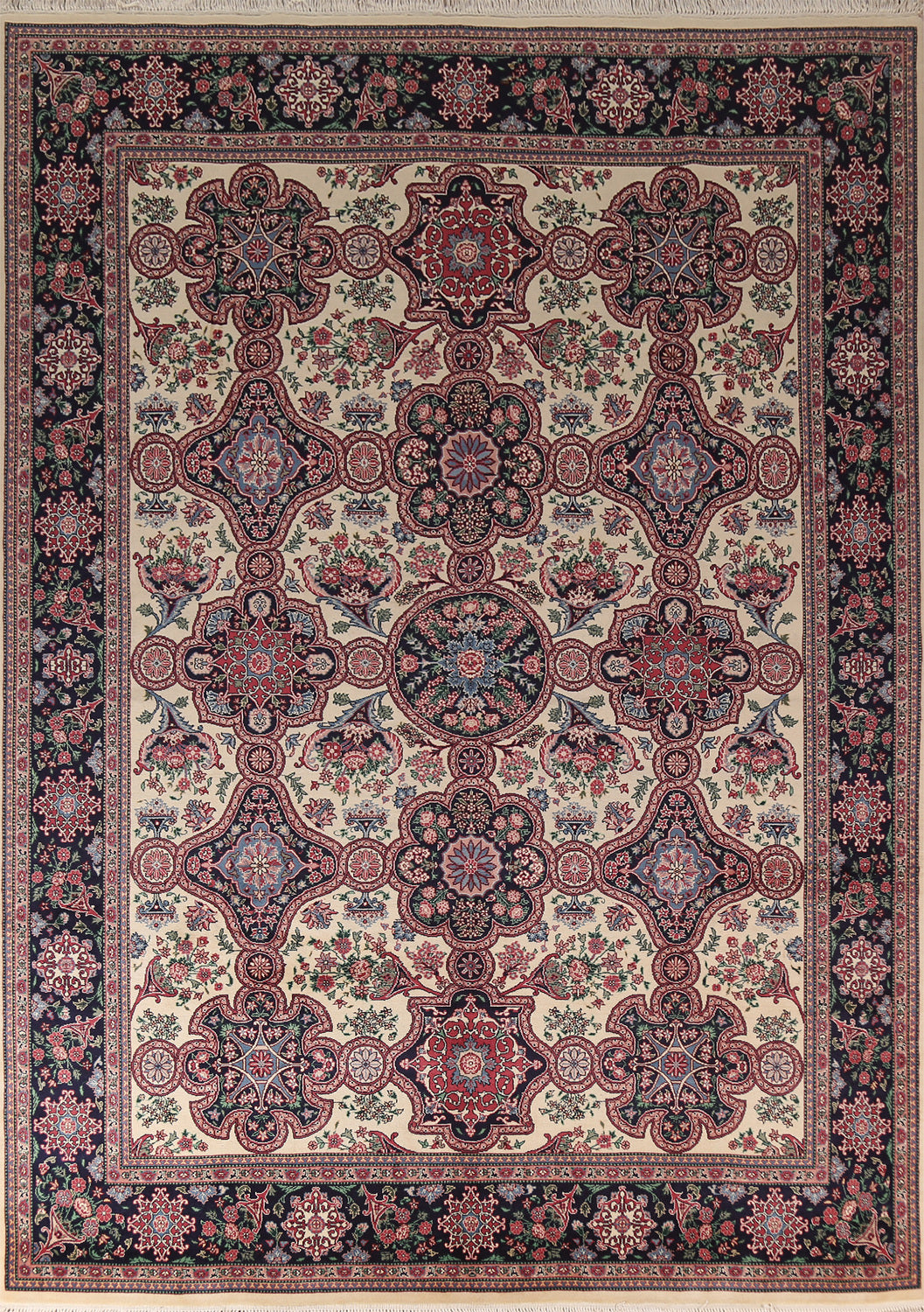 All-Over Aubusson Oriental Area Rug 9x12
