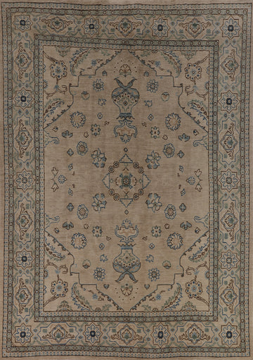 Vegetable Dye Oushak Turkish Area Rug 8x10