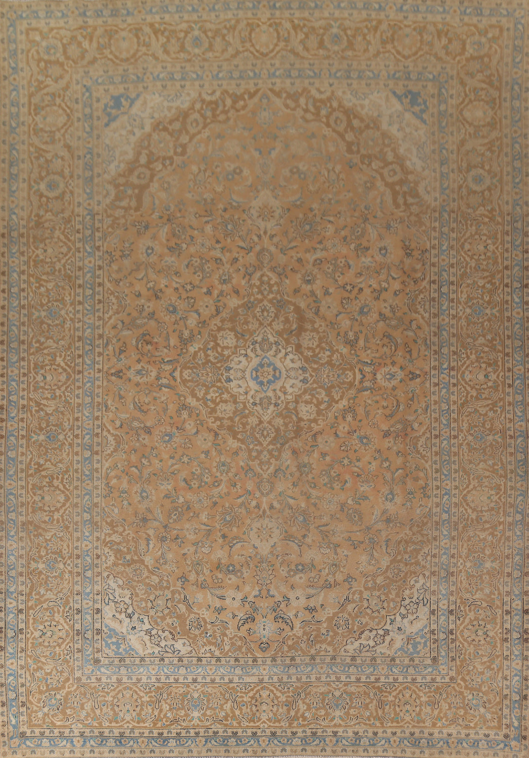 Traditional Mashad Persian Area Rug 10x13