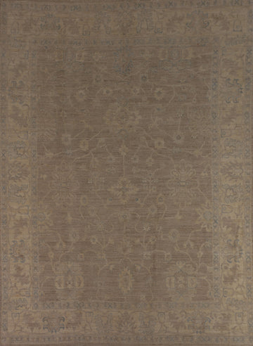 Vegetable Dye Oushak Turkish Area Rug 8x10