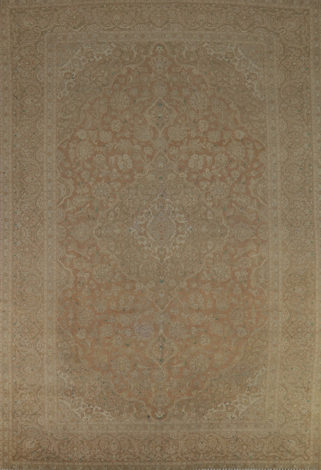 Traditional Floral Mashad Persian Area Rug 8x11