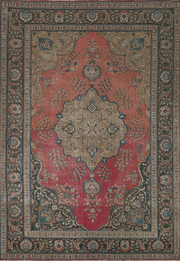 Handmade Wool Tabriz Persian Area Rug 8x11