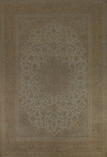 Vintage Floral Najafabad Persian Area Rug 10x13