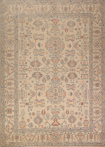 Handmade Wool Ziegler Oriental Area Rug 8x10