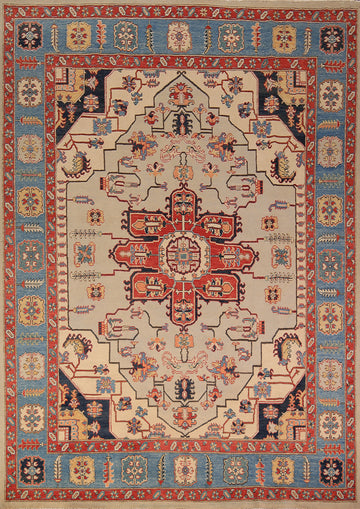 Vegetable Dye Wool Heriz Oriental Area Rug 8x10