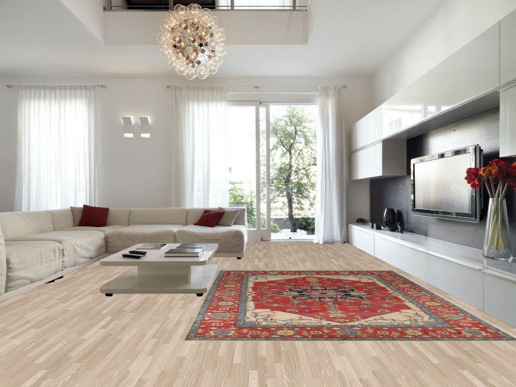 Vegetable Dye Heriz Oriental Area Rug 9x12