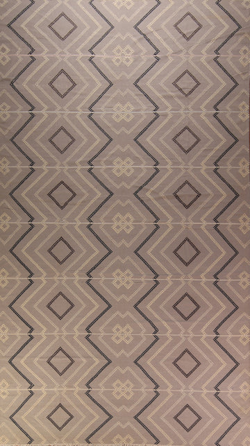 Flat Weave Kilim Durrie Oriental Large Rug 10x19
