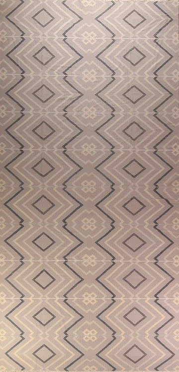 All-Over Kilim Durrie Oriental Large Rug 10x23