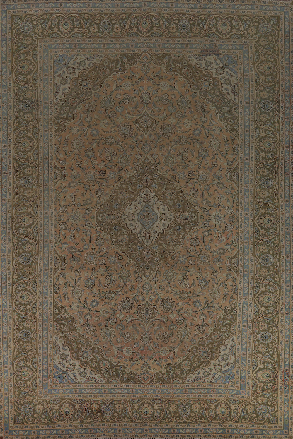 Traditional Mashad Persian Large Rug 10x14