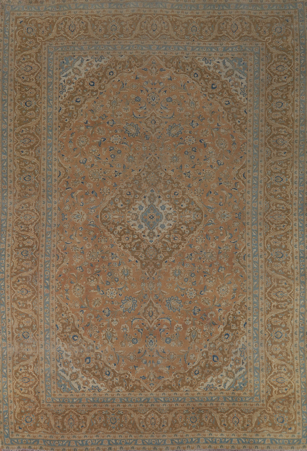 Traditional Mashad Persian Area Rug 10x13