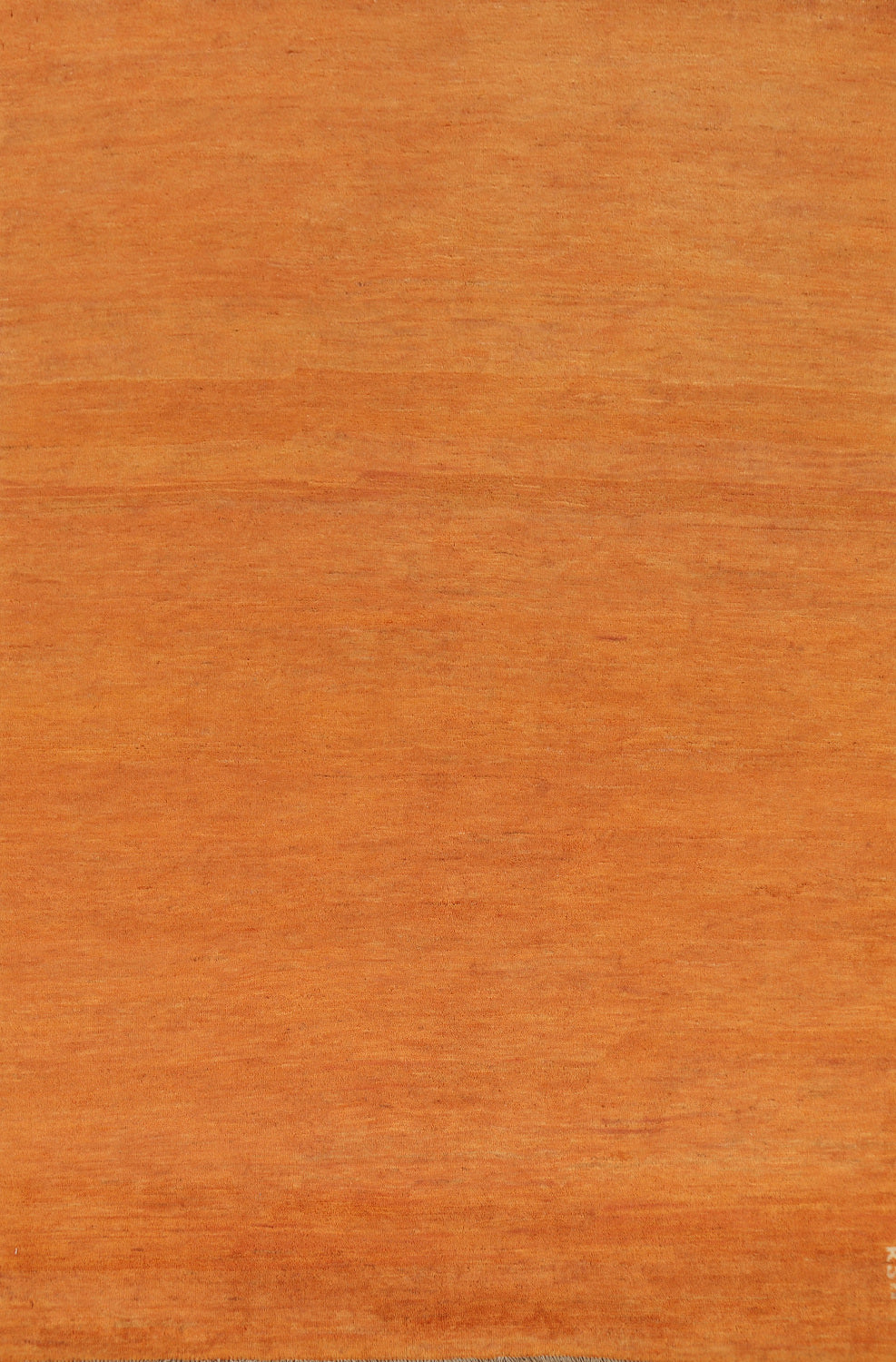 Modern Orange Gabbeh Oriental Area Rug 5x8