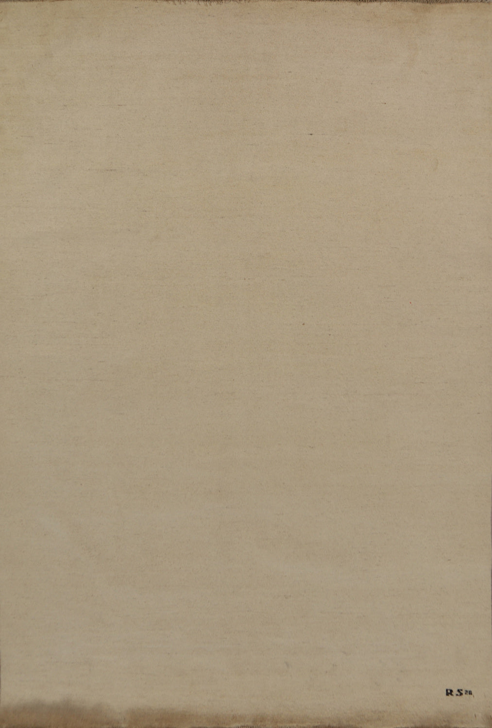 Solid Wool Modern Gabbeh Oriental Area Rug 7x10