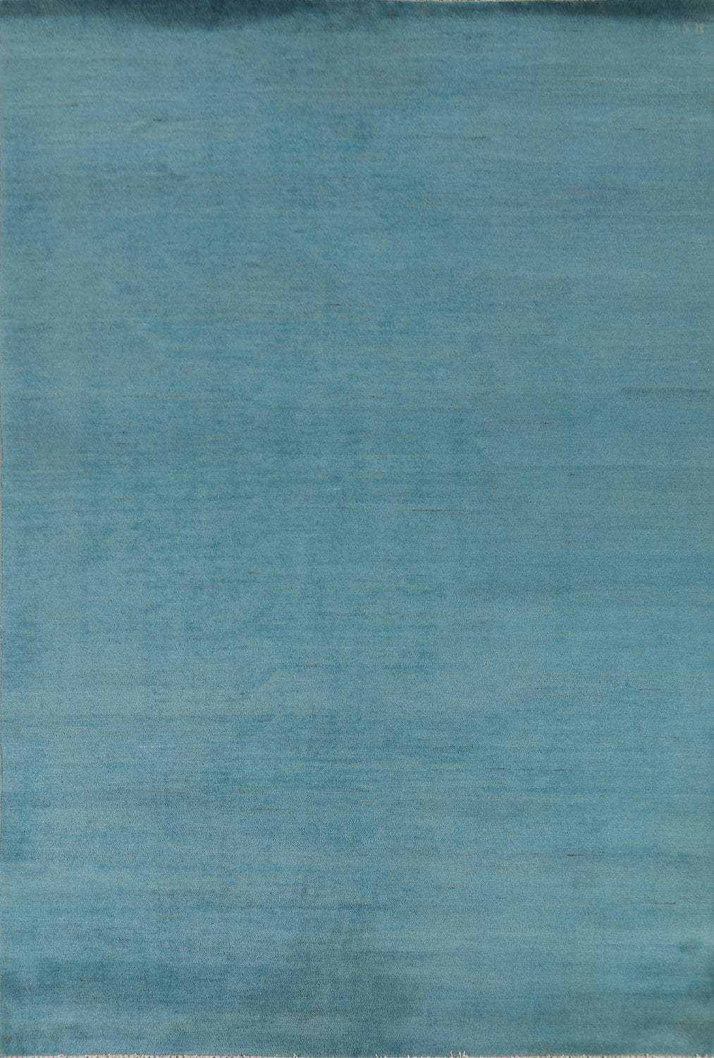 Handmade Blue Gabbeh Modern Area Rug 7x10