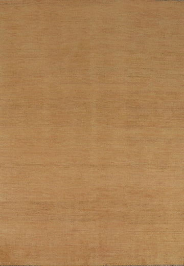 Contemporary Wool Gabbeh Oriental Area Rug 6x8