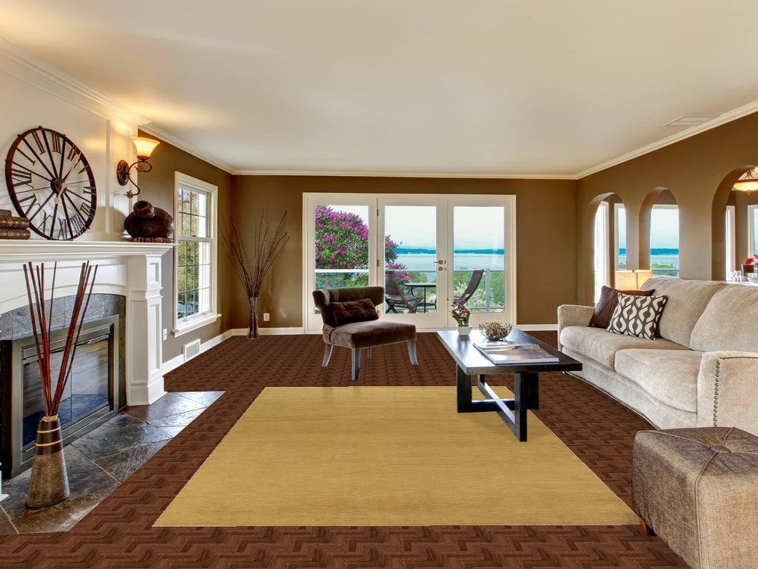 Modern Wool Gabbeh Oriental Area Rug 7x10