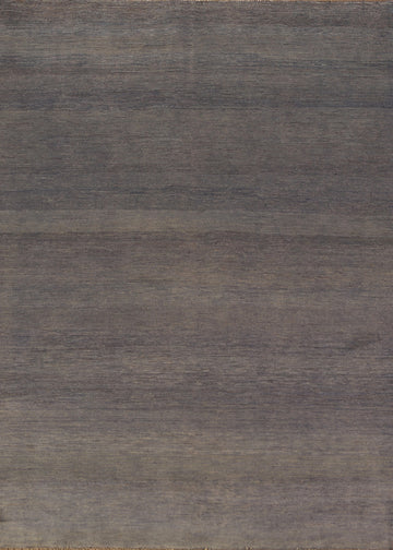 Grays & Blues Wool Gabbeh Modern Area Rug 6x8