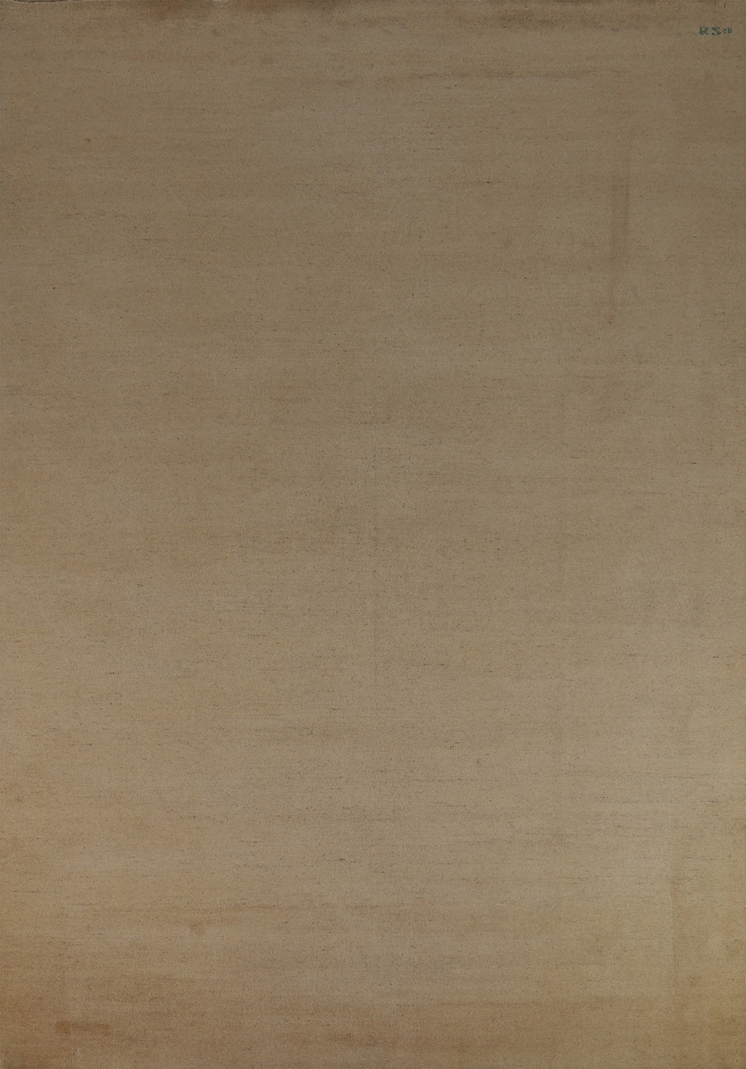 Modern Beige Wool Gabbeh Oriental Area Rug 8x11