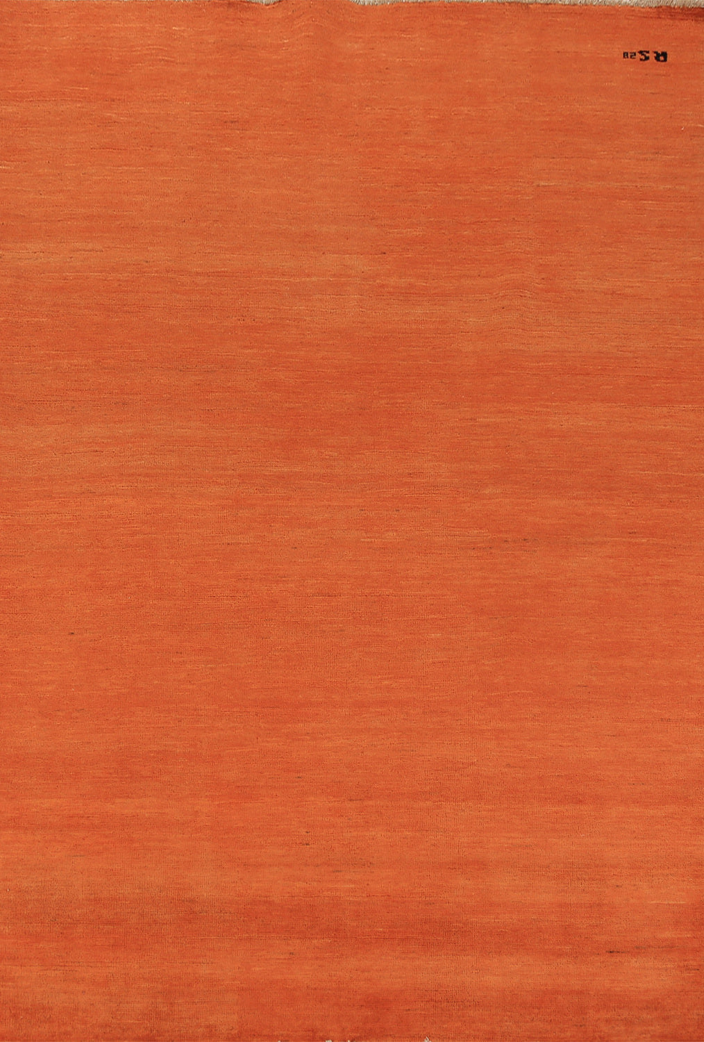 Orange Wool Modern Gabbeh Oriental Area Rug 5x8